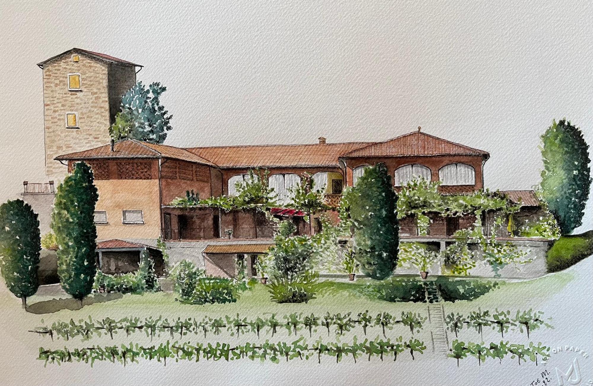 Palazzago伊尔丽城农庄旅馆别墅 外观 照片